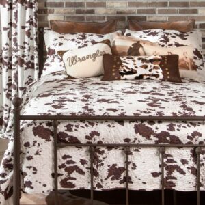 Cowhide Quilt Set